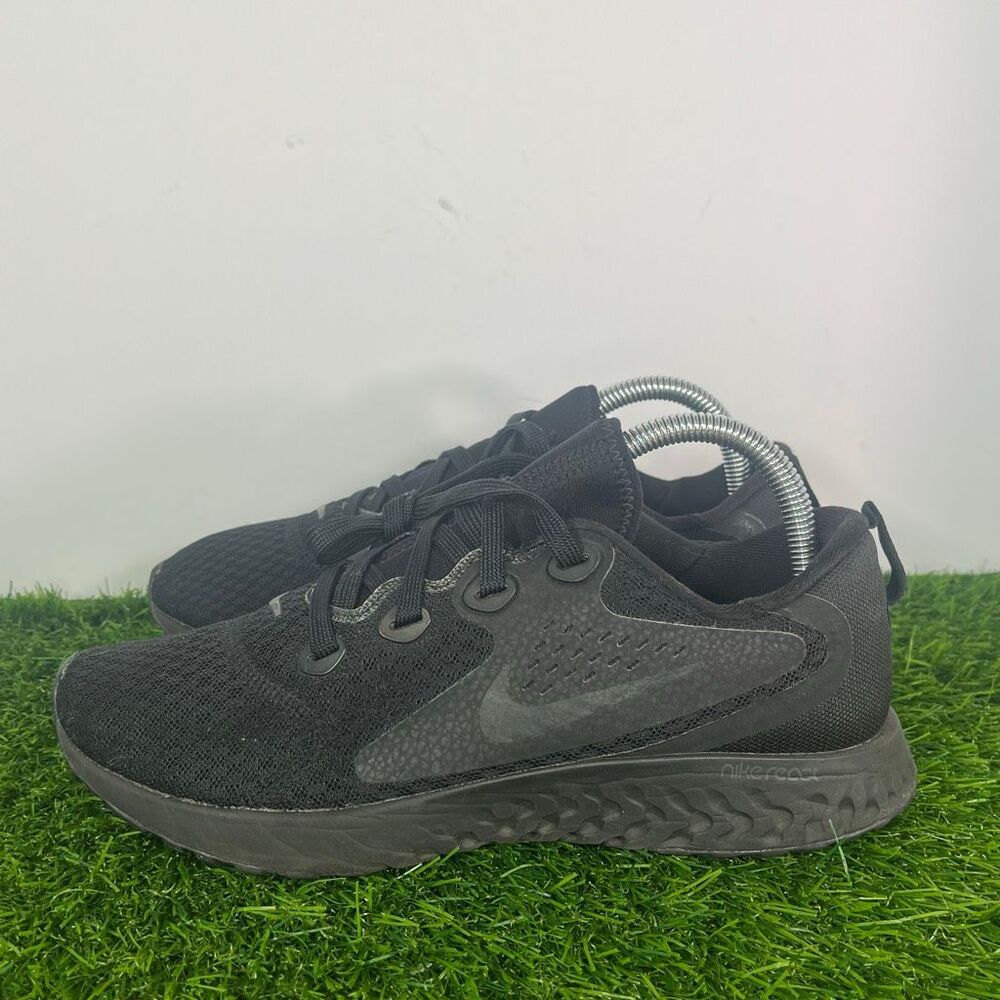 Nike Womens Legend React  Black Running Shoes Sneakers Size 8.5